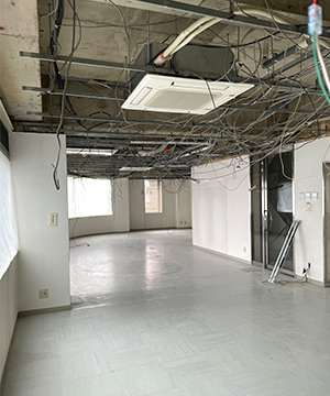 施工前のテナント